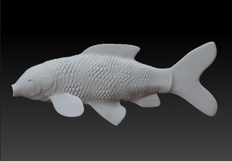 how to make fish skin in zbrush